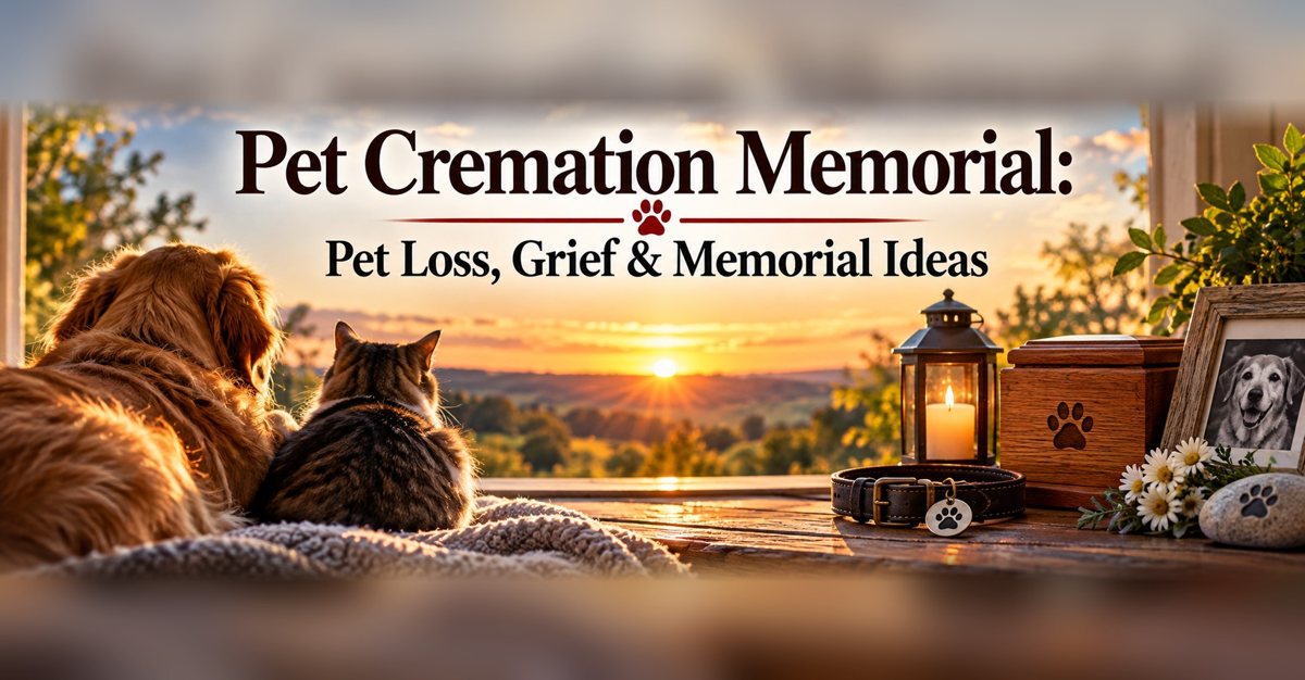 The Pet Cremation Memorial Facebook group banner